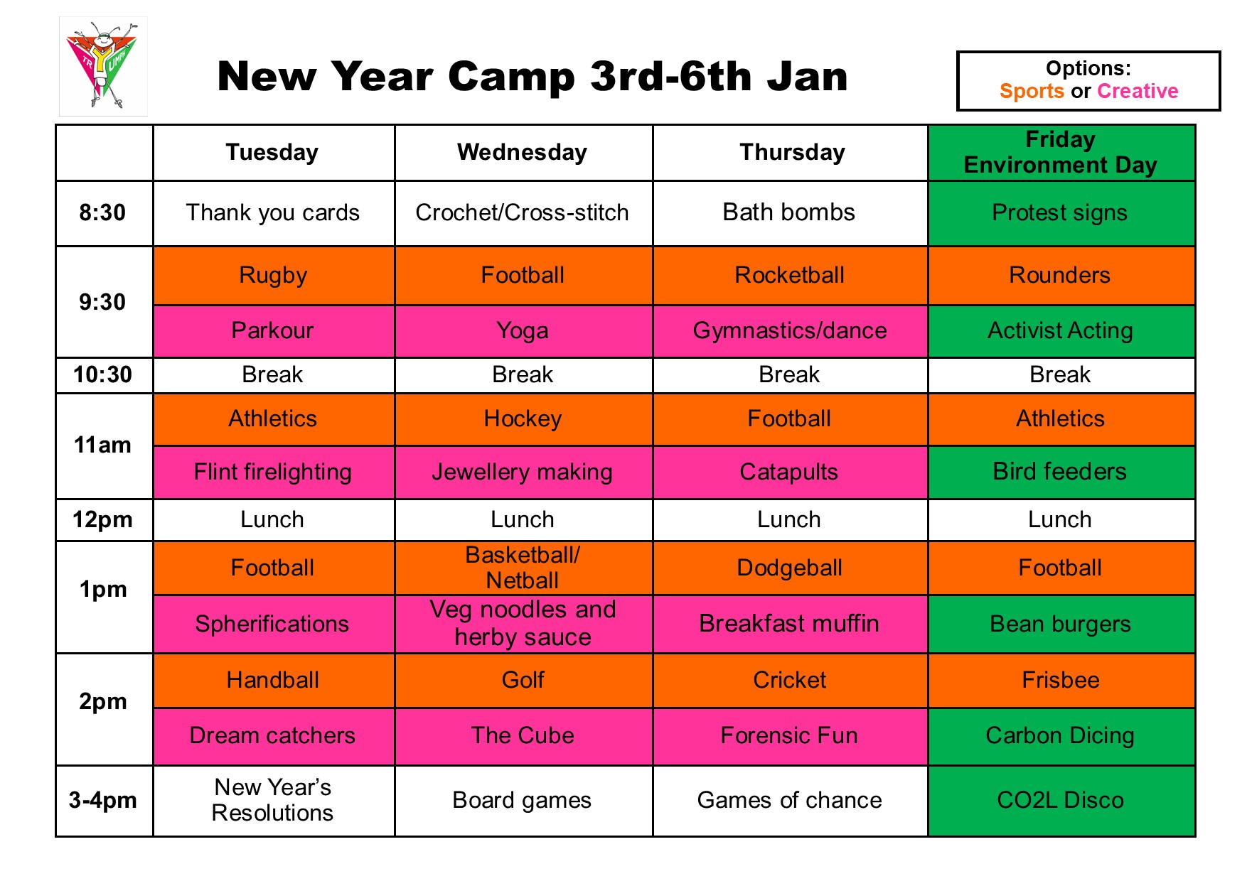 New Year Camp 2023